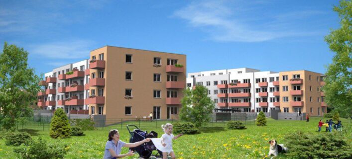 Panorama Kyje VIII